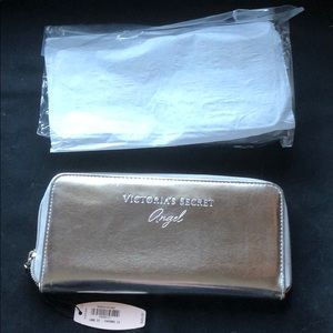 Victoria Secret silver clutch
